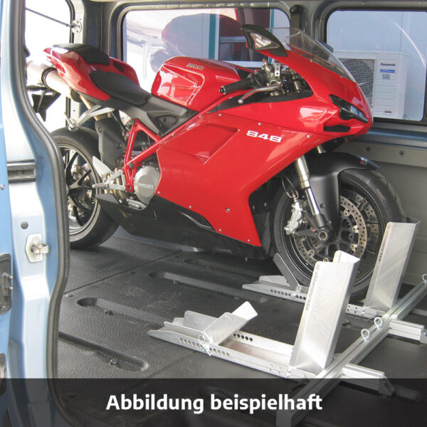 Motowippe TRUCK TWIN — Renault / Nissan / Fiat — Doppelanlage für Motorräder
